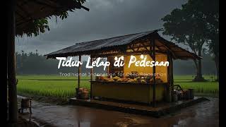 Sound of Rain in a Sundanese Village | Traditional Kecapi & Rain Ambience screenshot 5