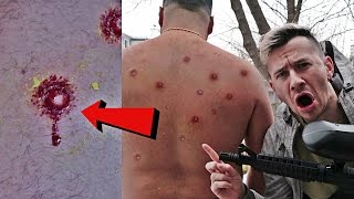 EXTREME BLOODY PAINTBALL FIFA CHALLENGE!!