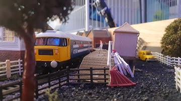 DCC SOUND FITTED CLASS 47 SHORT RUNNING SESSION!