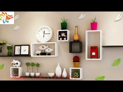 Video Khung tranh trang trí, kệ gỗ treo tường, kệ sách tại... - youtube