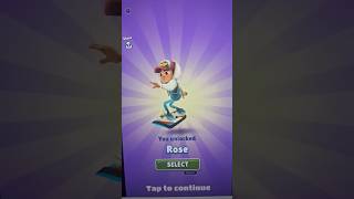 Unlocking Rose 🌹 paris board 🛹 #subwaysurfers #roblox #gaming #nintendo #pcgaming #gameplay #games