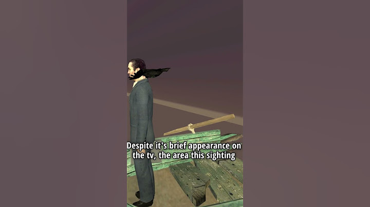 Half-Life Short - Gman's Most Bizarre Sighting