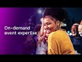Brighter has evolved - bringing clarity, confidence and choice to everything we do.

While we’re still creating those unique connections and unforgettable experiences, without the drama, we’re championing three separate propositions - Brighter Events, Brighter Connect and Brighter Spark.
All three sit alongside each other and give clients the flexibility to engage us end‑to‑end, plug in extra expertise, or power delivery with specialist tech and production support.

Different needs, same high standards, one Brighter.