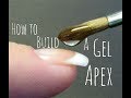 How to build an apex with gel nails