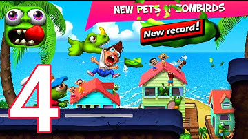 zombie tsunami - Gameplay walkthrough part 4 - New Record (ios andriod) no commentary