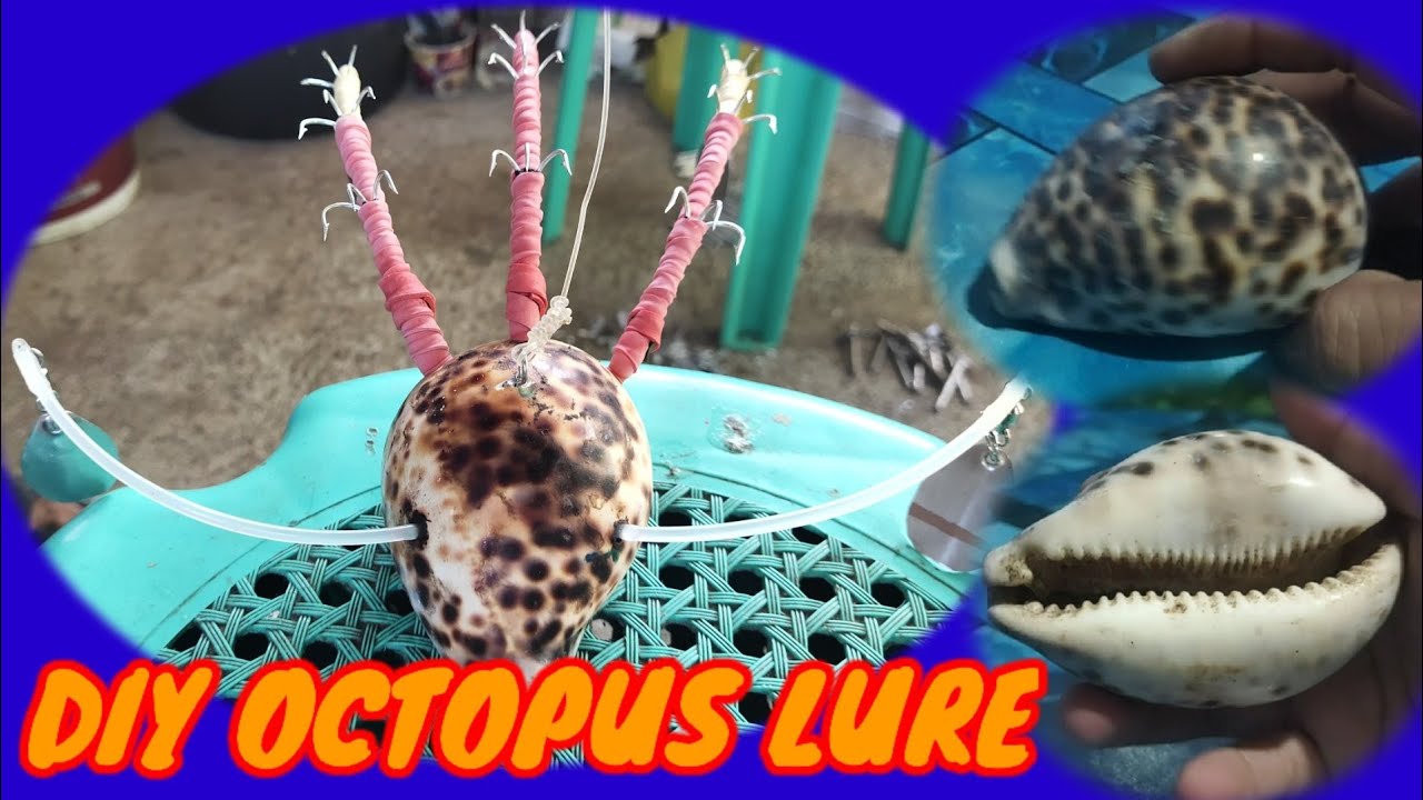 HOW TO MAKE DIY OCTOPUS LURE