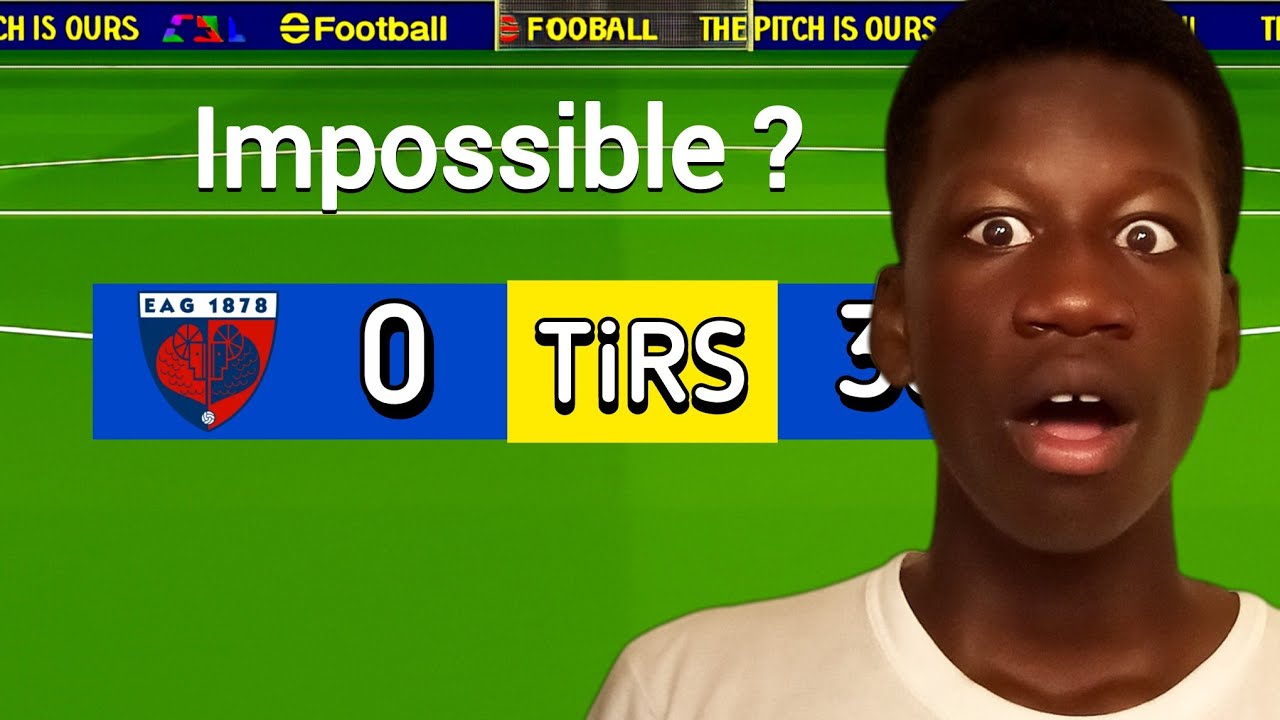 J’ai gagner un match avec 0 Tir sur efootball !