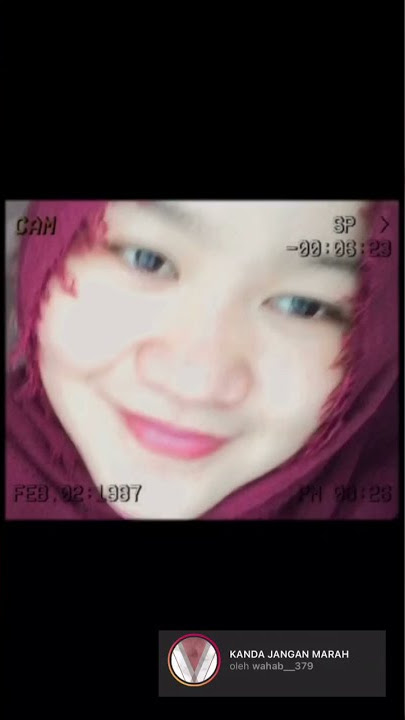 FILTER INSTAGRAM KANDA JANGAN MARAH-MARAH