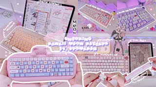 [CC] Unboxing Kawaii Meow Keycaps, Hi75, ShadowX + Digital Journal w C68 Cat Keyboard Ft. Epomaker