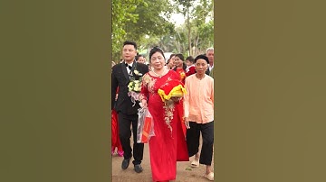 mẹ mang trầu cau đi hỏi vợ cho con trai- phong tục cưới hỏi làng quê Việt #shorts
