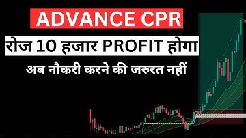 Advance CPR Master Class | Zero Loss Strategy | Scalping Setup | @tradewithjiteesh | Price Action Trading