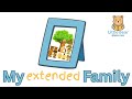 Extended Family Song for ESL Kids 🎶 | Vocabulary #eslforkids #familysong #learnenglish