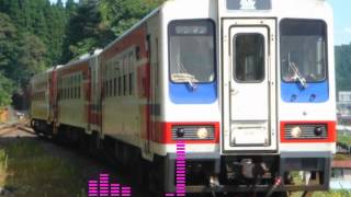 【負けないで】大船渡線・山田線・三陸鉄道の駅名歌う【巡音ルカ】