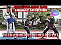 Pencak Silat vs Taekwondo seru banget !!!!