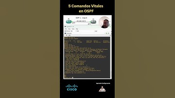 5 Comandos OSPF Esenciales para CCNA y CCNP | Explicación Práctica en 2 Minutos