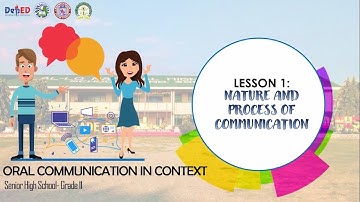 Video Lesson 2 - Elements of Communication