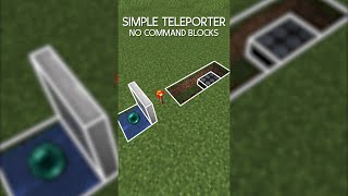 ✓Minecraft: How To Make A Simple Night Time Teleporter (No Command Blocks)