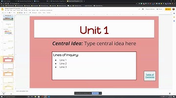 Slides Student Portfolios