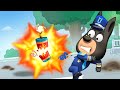 Dangerous Firecrackers | Kids Safety Tips | Cartoon for Kids | Sheriff Labrador