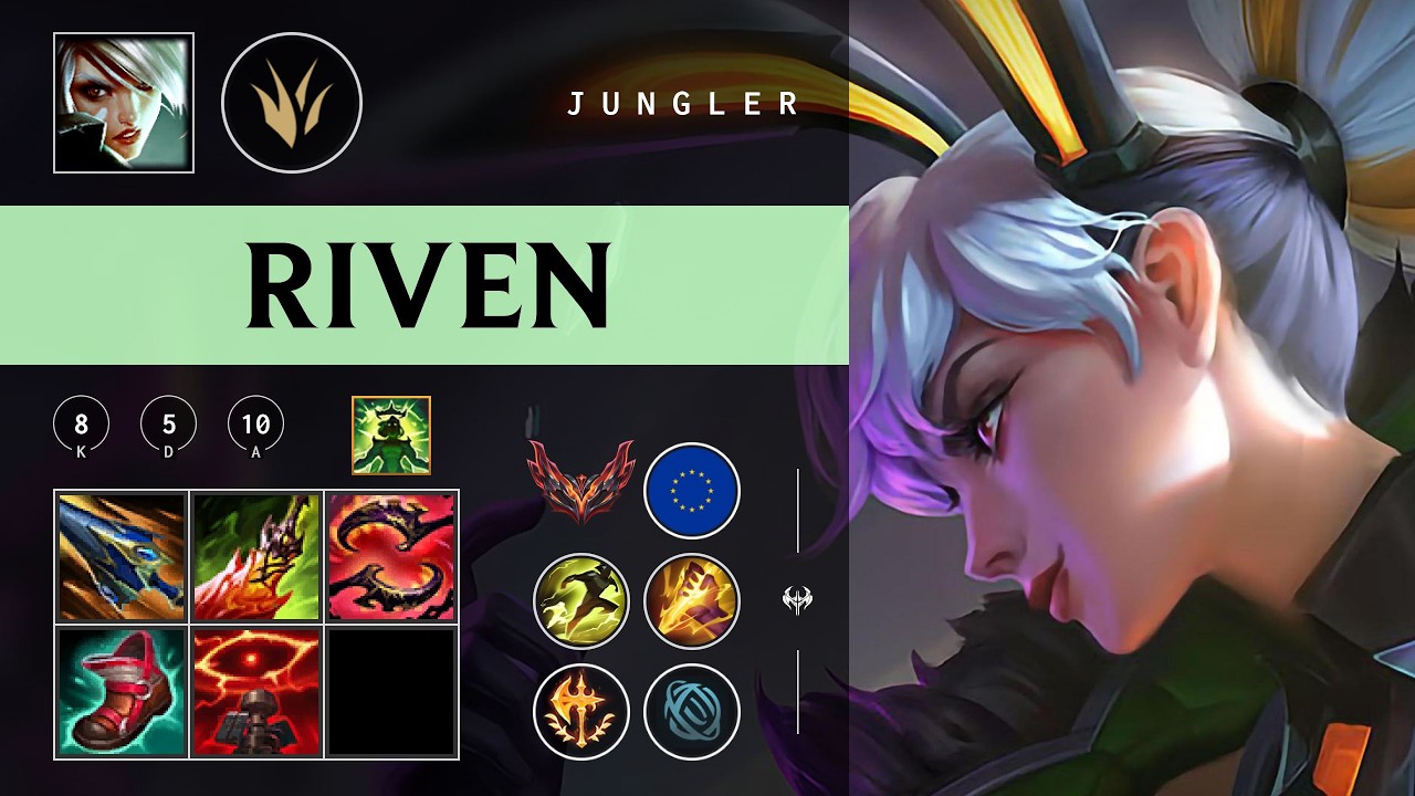 Riven Jungle vs Talon - EUW Grandmaster Patch 26.03