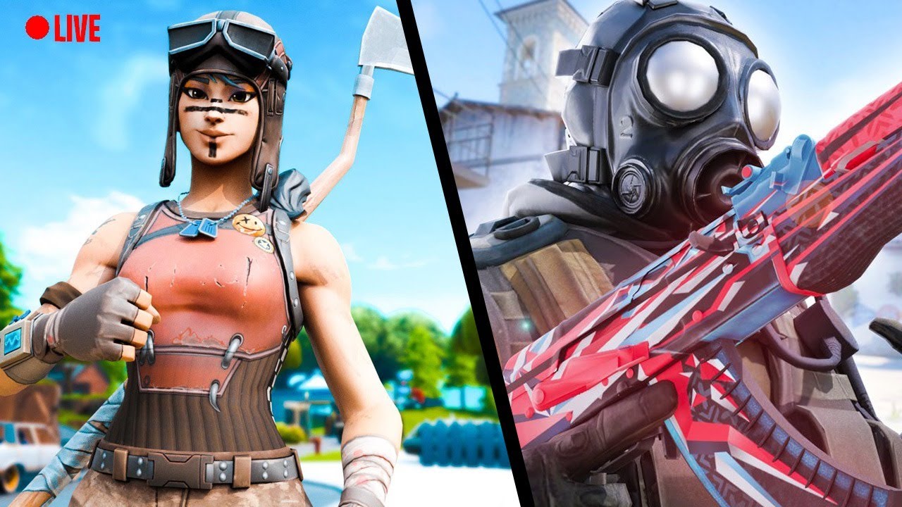 FORTNITE & CSGO [PT/BR] | LIVESTREAM - YouTube