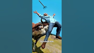 Buried In Manure And Saved By A Goat 😳