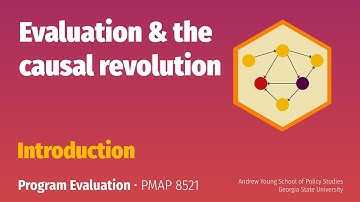 PMAP 8521 • (1) Evaluation and the causal revolution: (0) Introduction