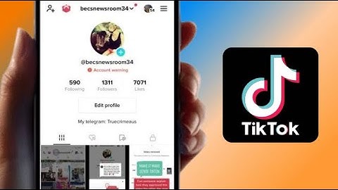 How to Remove Account Warning on TikTok | TikTok Account Warning Problem Solve 2023