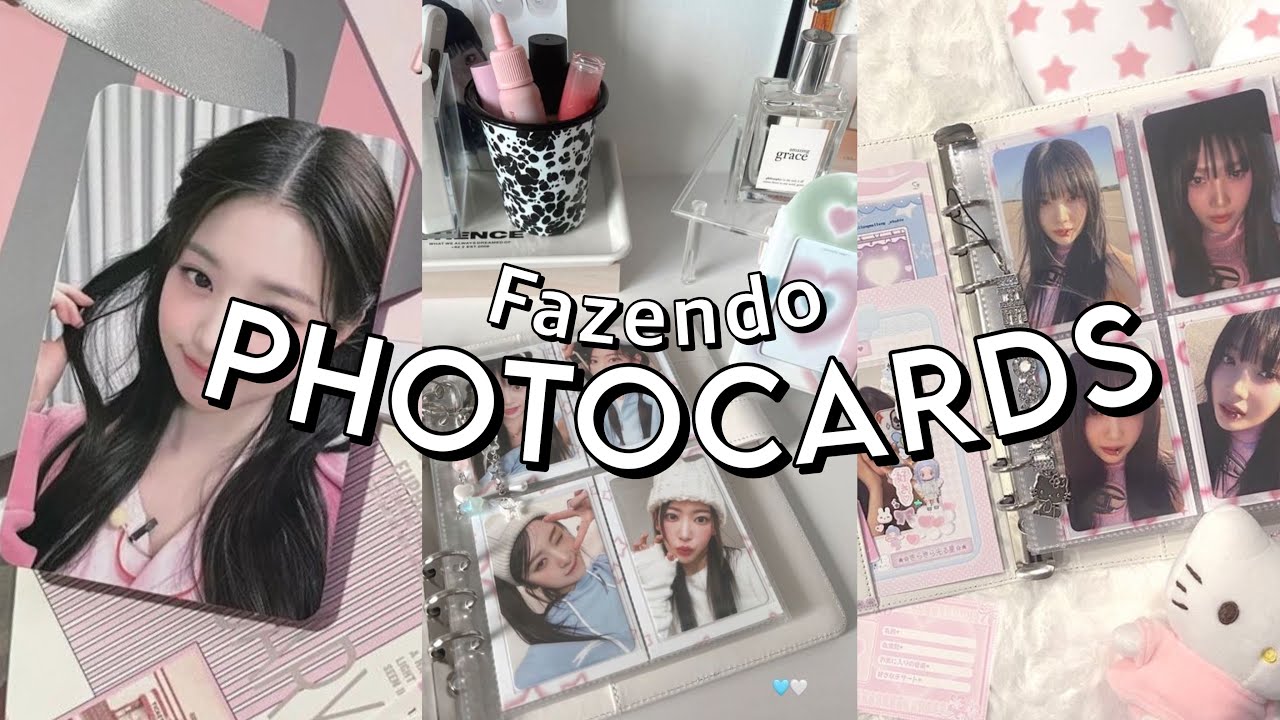 Tentando fazer PHOTOCARDS sozinha! | Pinguimnari