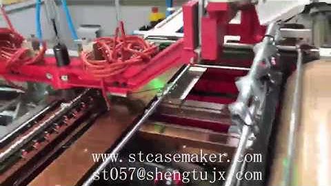 Automatic case making machine for very small size.