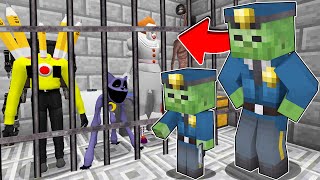 KÜÇÜK ZOMBİ VE ZOMBİ BABA CEZAEVİ GARDİYANI OLDU MAHKUMLARI HAPSE ATTI 😱 - Minecraft by MustafaEr 50,392 views 13 days ago 13 minutes, 5 seconds