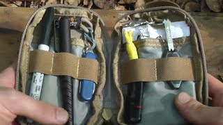 Мой EDC micro organizer от maxpedition и что в него влезает