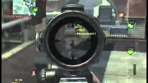 MW3 Double Headshot Killfeed - MSR - First & Only?
