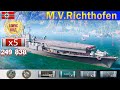 ✔ Бой на Авианосце "Manfred von Richthofen" X уровень Германия | [ WoWS ] World of WarShips REPLAYS