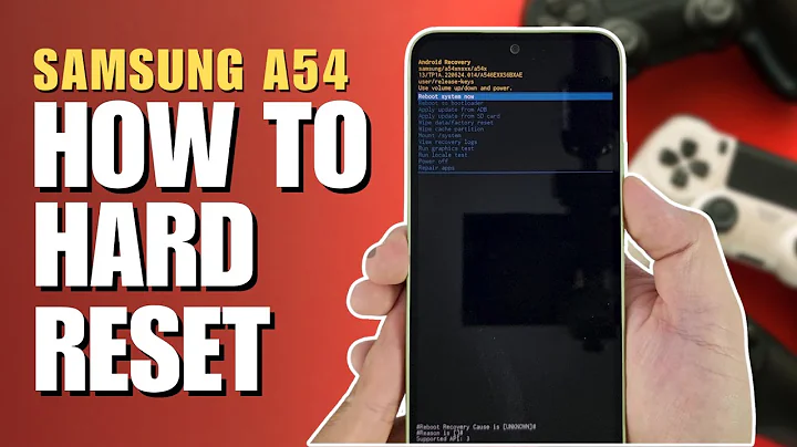 How to Hard Reset Samsung Galaxy A54 5G Update