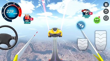 Impossible Tracks GT Car Stunts Racing - Mega Ramps Extreme Races 3D - Android GamePlay