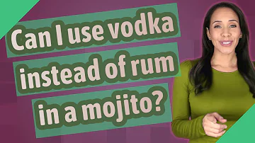 What can I use instead of rum in a mojito?