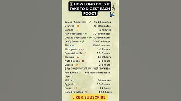 How Long Does It Take to Digest Food?