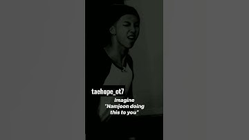 Imagine RM doing this with you 💜 #bts #army #rm #btsff #btsimagines #rmff