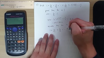 Mathematical Induction | HSC Trial Paper Question (Extension 1 3U)
