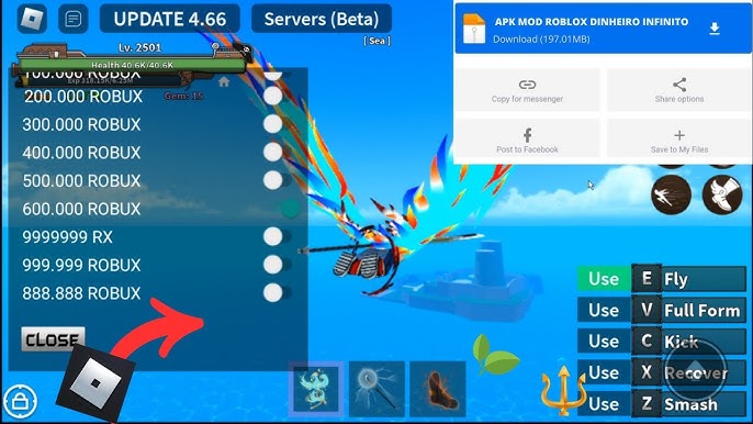 Descargar Roblox Robux Infinito APK 2023 2.586.0 para Android