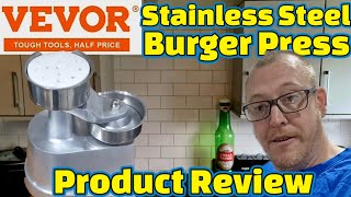 Vevor | Stainless Steel Burger Press | Product Review