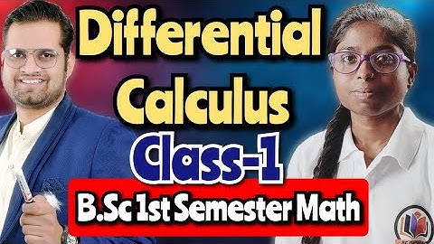 Bsc 1st semester Math!Differential Calculus!Class-1 #bsc1stsemester #bedkdian #mjpru