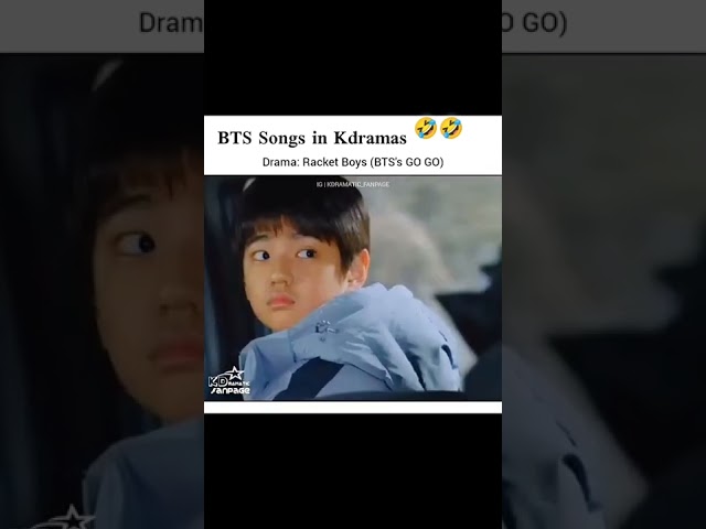 BTS Songs In Kdrama😂 class=