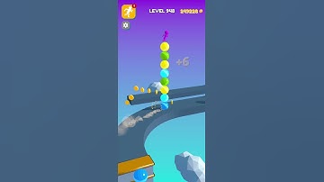 stack rider level 948 - gameplay walkthrough all levels #shorts #stackrider #gameszone #short