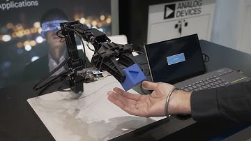 Analog Devices Demonstration of the MAX78000 Microcontroller Enabling Edge AI in a Robotic Arm