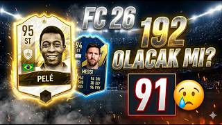 “FC 26 Draft! 😱 192 Rating Yapmaya Çalıştım (İmkansız mı?)”