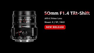 New Arrival | 7Artisans 50mm F1.4 Tilt Shift Lens