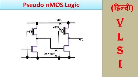 Pseudo nMOS logic (Hindi) | VLSI