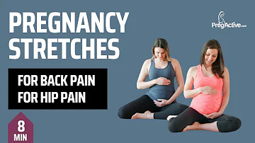 Pregnancy Stretches for Back and Hip Pain